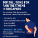 SGDoctor.com Highlights Top Pain Relief Solutions in Singapore — Recommends The Pain Relief Clinic for Non-Invasive Treatment Options